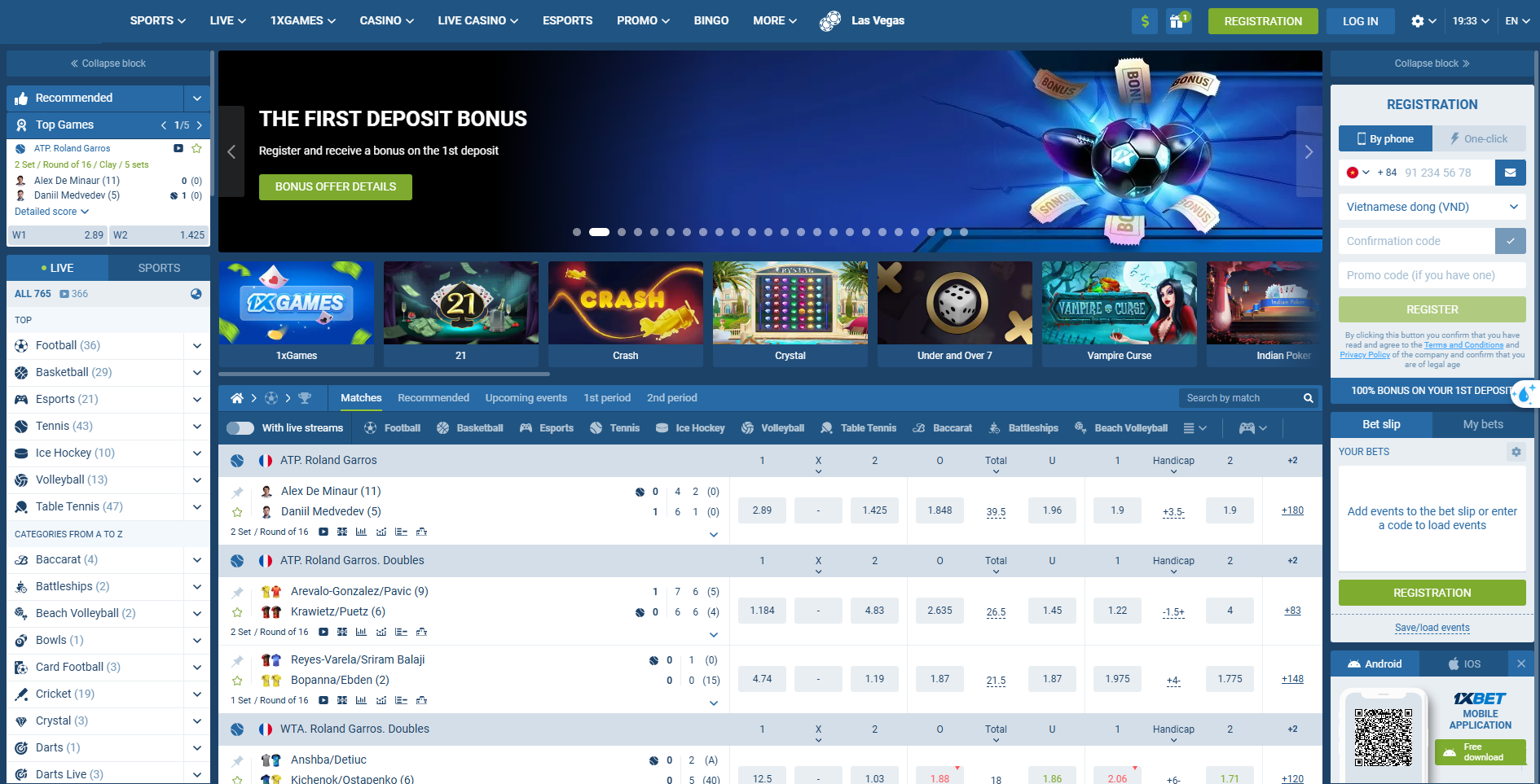 Sòng bạc phổ biến nhất tại Việt Nam 1xBetv Sòng bạc phổ biến nhất tại Việt Nam 1xBet