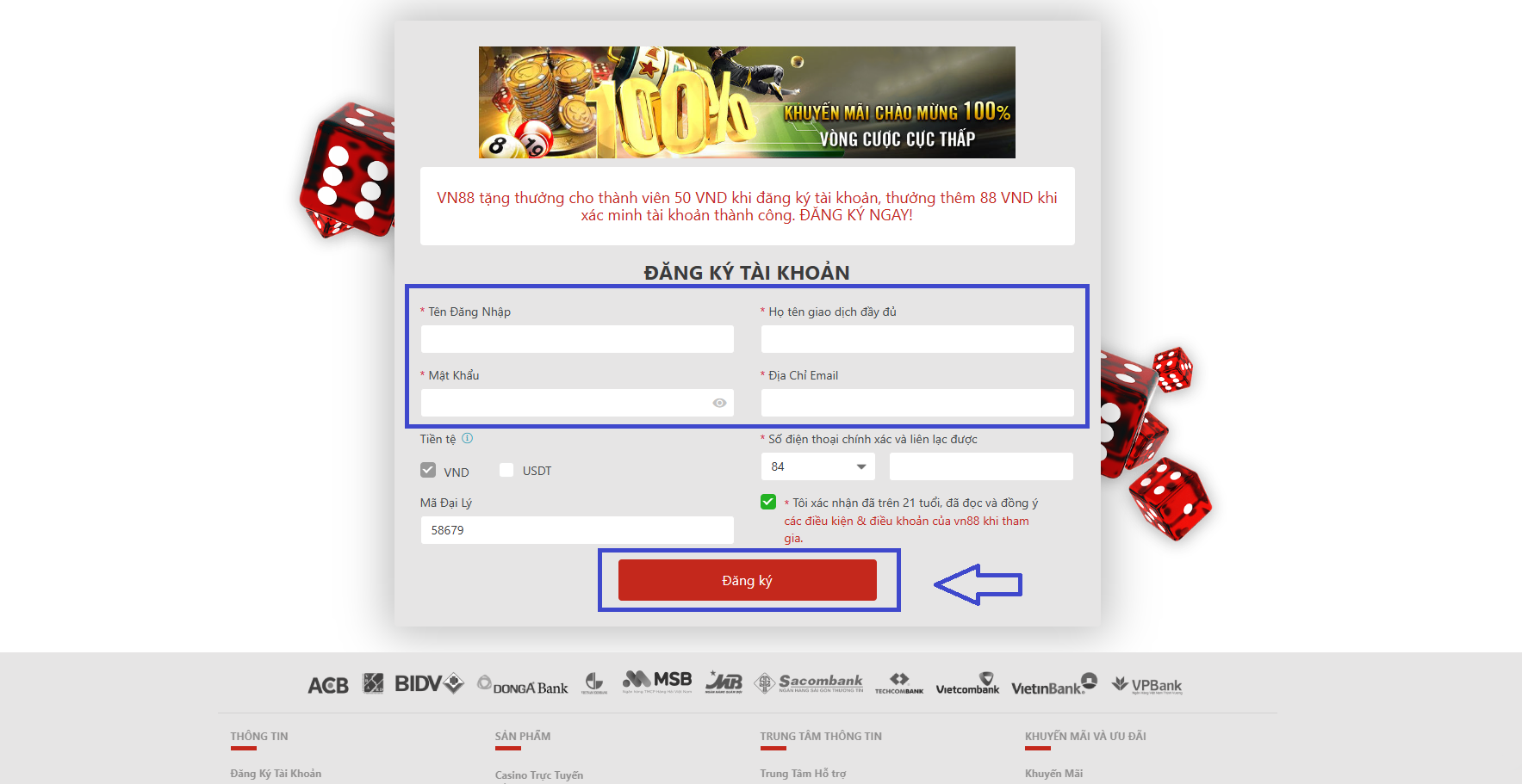 Hướng dẫn đăng ký tại sòng bạc nhanh chóng và dễ dàng